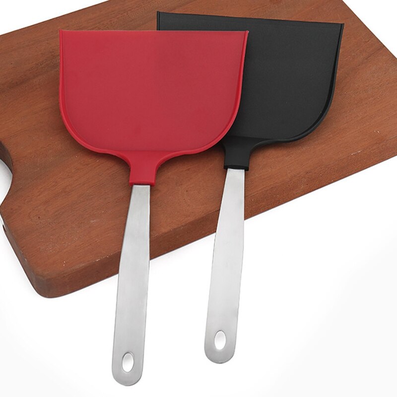 Kitchen Bread Non Stick Paddle Oven Stainless Steel Handle Household Pizza Peel Cake Shovel Hole Anti Slip