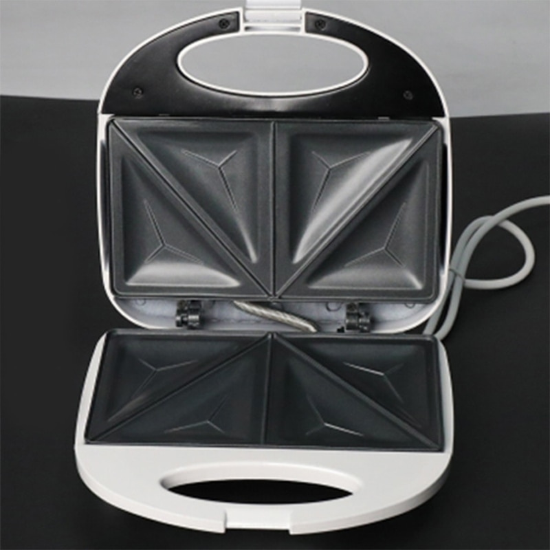 Electric Deep Fill Sandwich Toaster Press, Two Portion, Stainless Steel 750W,EU