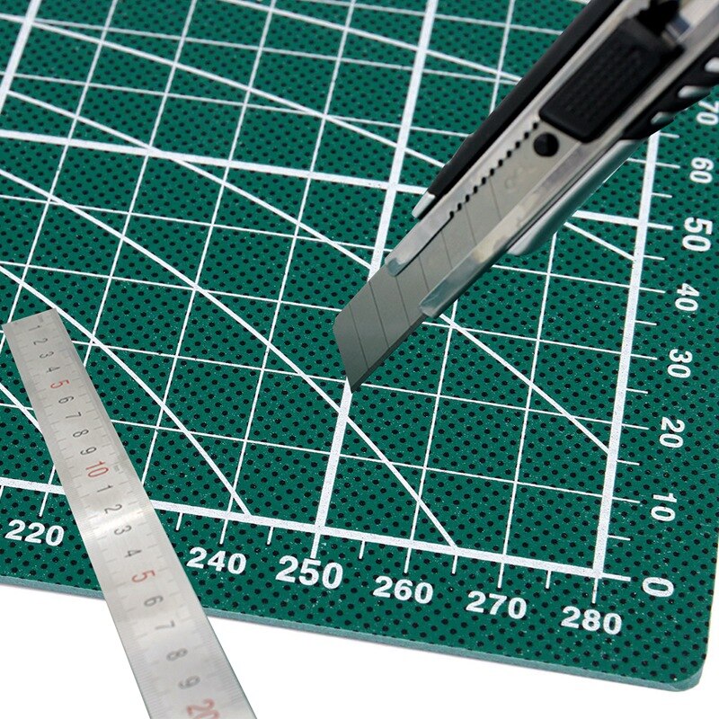 PVC Cutting Mat A4 Durable Self-Healing Cut Pad Patchwork Tools Handmade