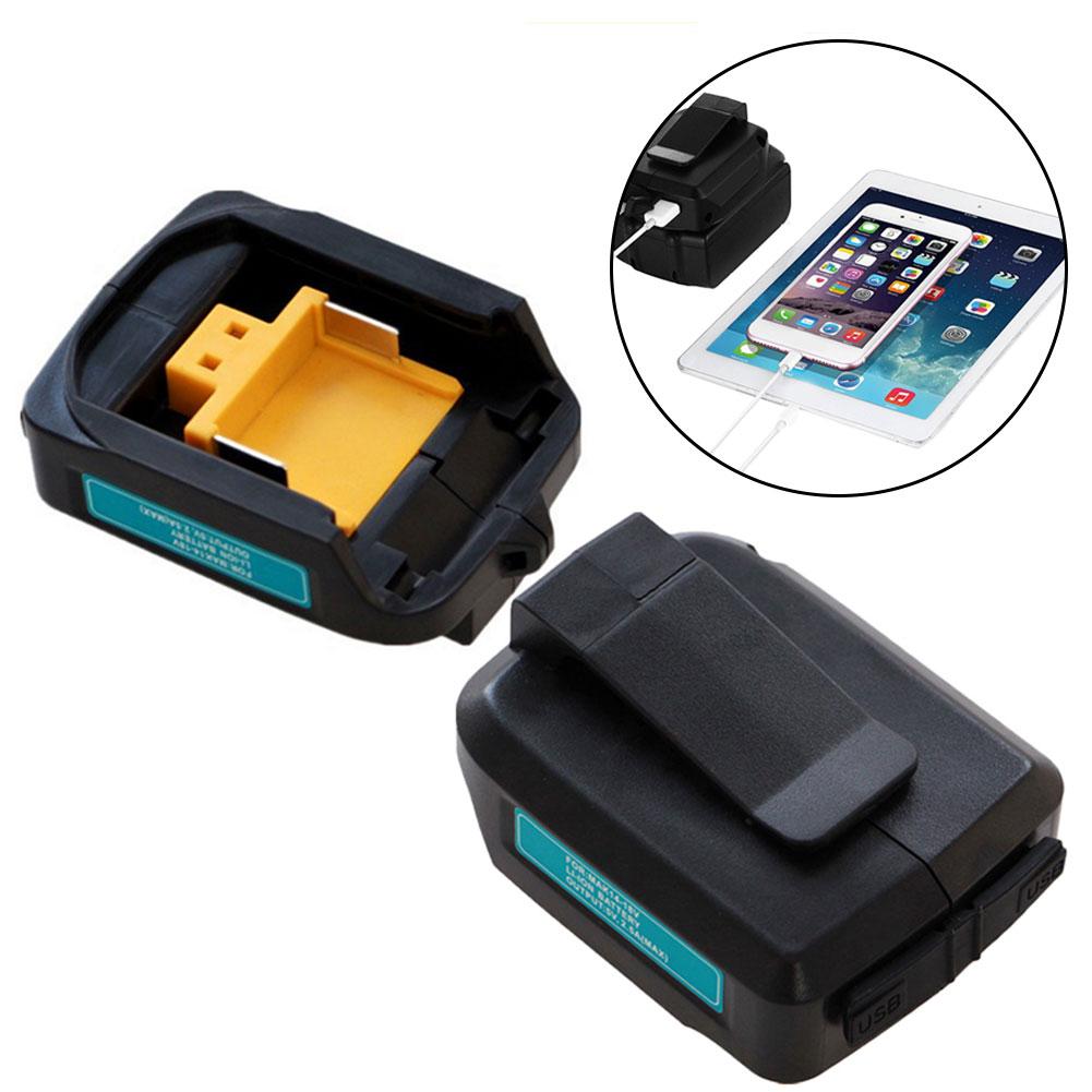 14.4V/18V USB Power Source Charger Converter Battery Adapter for MAKITA ADP05
