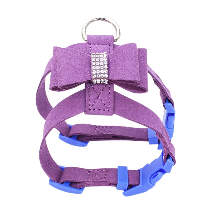 Hond Puppy Kat Vlinderdas Kraag Strass Harnas Leiband Voor Hond Kat Pet Hond Kat Accessoires Prinses Stijl