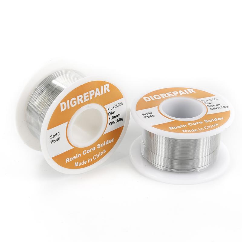 Löten Lot Kabel Fluxed Ader DIY Bastler Elektronik 0.6-1.2mm führen Fluss Desoldering flechten Schweißen