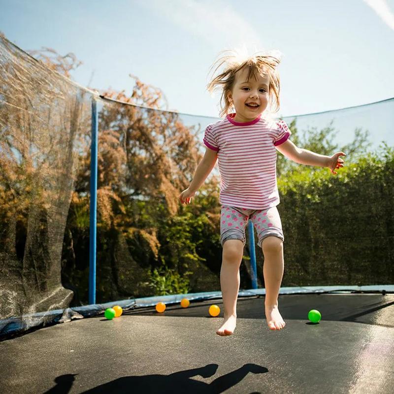 Siatka zabezpieczająca do trampoliny Siatka do trampoliny Oddychająca, odporna na rozdarcia i zużycie Siatka do trampoliny na zewnątrz dla 6 stóp 8 stóp 10 stóp ﻿