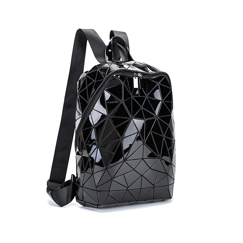 DIOMO lumineux irrégulier Triangle grande capacité école voyage sac à dos pour les femmes sac à dos femme ordinateur portable sac à dos coréen