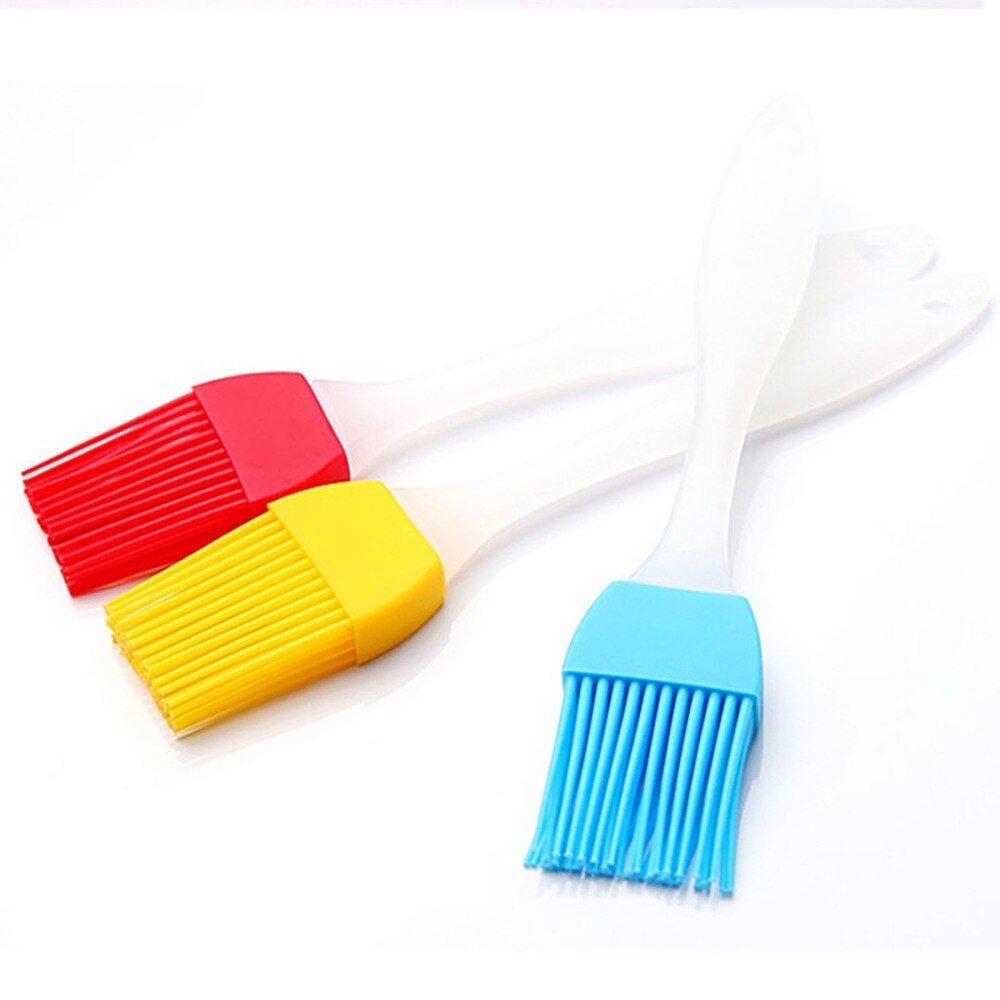 Lot De 2 Pinceaux De Cuisine En Silicone - Pour Badigeonner, Barbecue, Pâtisserie, Résistants à La Chaleur