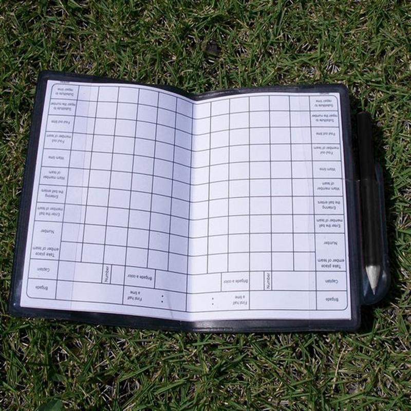 PVC Rode Kaart Gele Kaart Voetbal Scheidsrechter Card Sport Notebook Met Potlood Voetbal Levert Scheidsrechter Record Boete Kaart