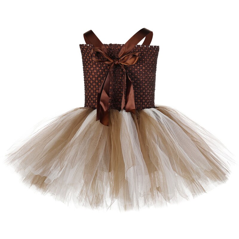 Piger giraf tutu kjole tøj zoo dyr børn halloween kostumer toddler baby piger fancy forestilling fødselsdagsfest kjole