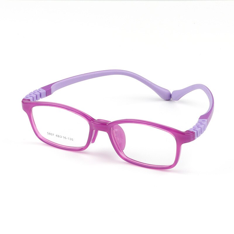 Children Anti Radiation Glasses Super Light Elasticity Leg Eyeglasse Materials Cute Eyewear for Child: C9