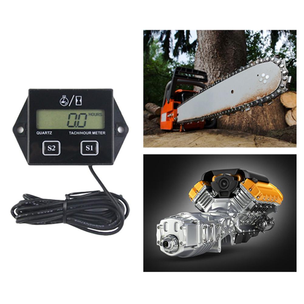 Motorfiets Onderdelen High-Speed Meter Benzinemotor Grasmaaier Toerenteller Digitale Display Puls Snelheid Snelheidsmeter Toerenteller Timer