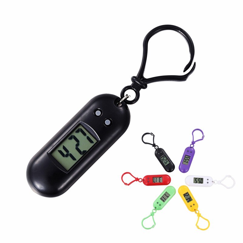 Stijlvolle Sport Elektronische Horloges Led Digitale Roze Lichtgevende Horloge Voor Meisjes Jongens Relogio Infantil: Key Ring