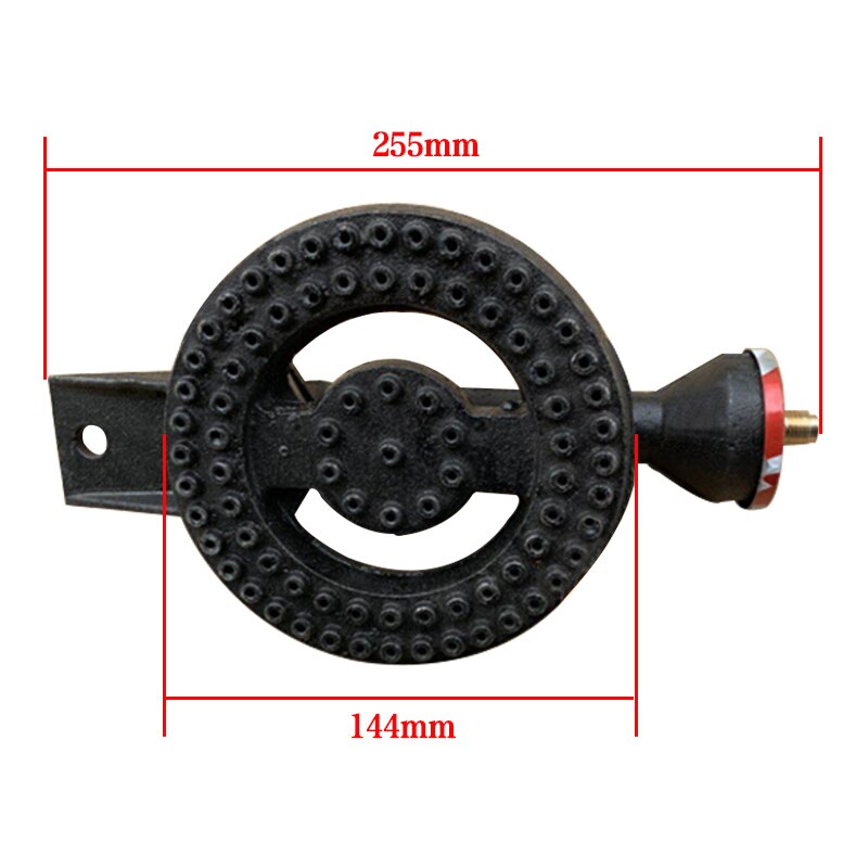 burner head with cast iron fitting orifice For Clay pot stove Gas stove cast iron propane burner parts cast iron propane: B