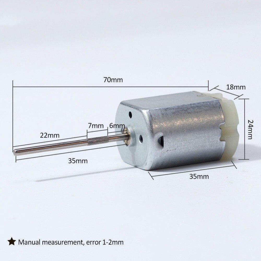 Auto Achteruitkijkspiegel Vouwen Centrale Vergrendeling Deurslot Motor DC12V 280 Motor Voor Bmw Benz Voor Infiniti Citroen Motor Voor volvo S80: 1