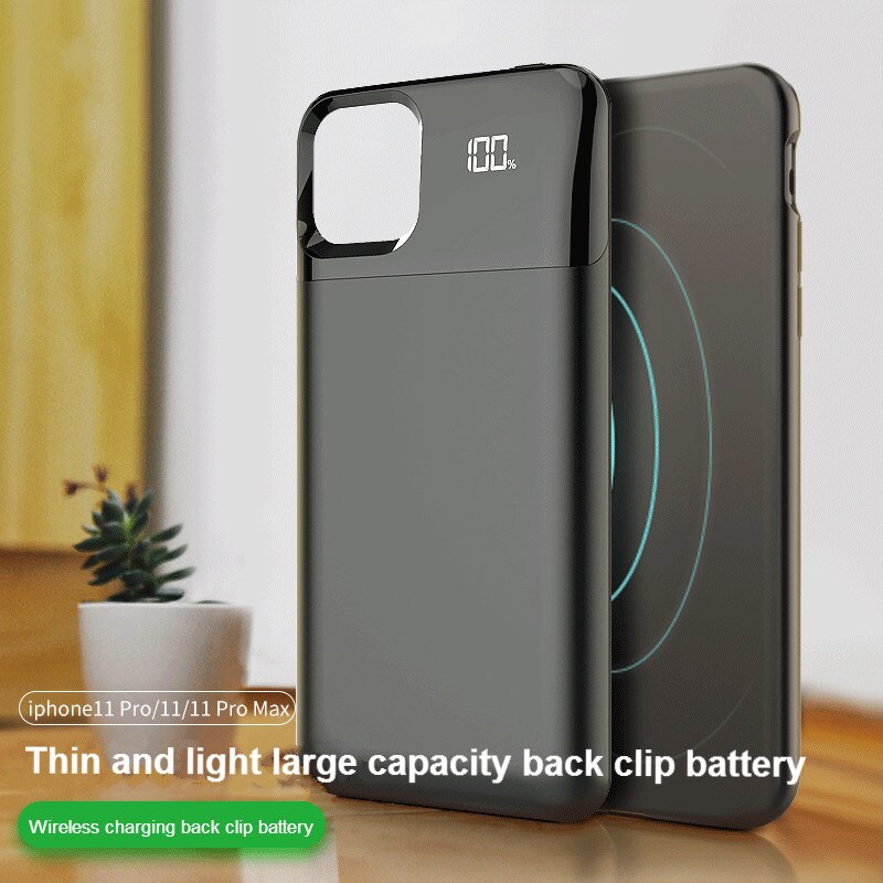 Battery Charger Case For IPhone 11 11Pro 11ProMAX Universal Portable Power Bank Charger Cover Case Mobile Power Phone Shell