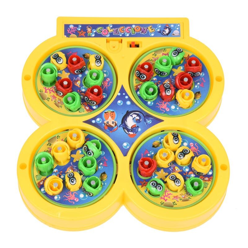 Plateau Fishing Game Fish on Line netic Educational Toy for Kids Baby: Default Title