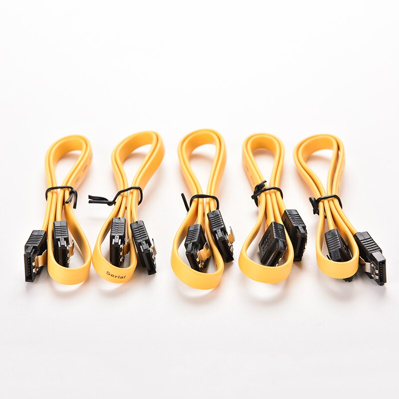 Disco Duro ATA SATA 3 RAID de 39cm, Cable de señal de disco duro SATA de alta velocidad, color amarillo, rojo
