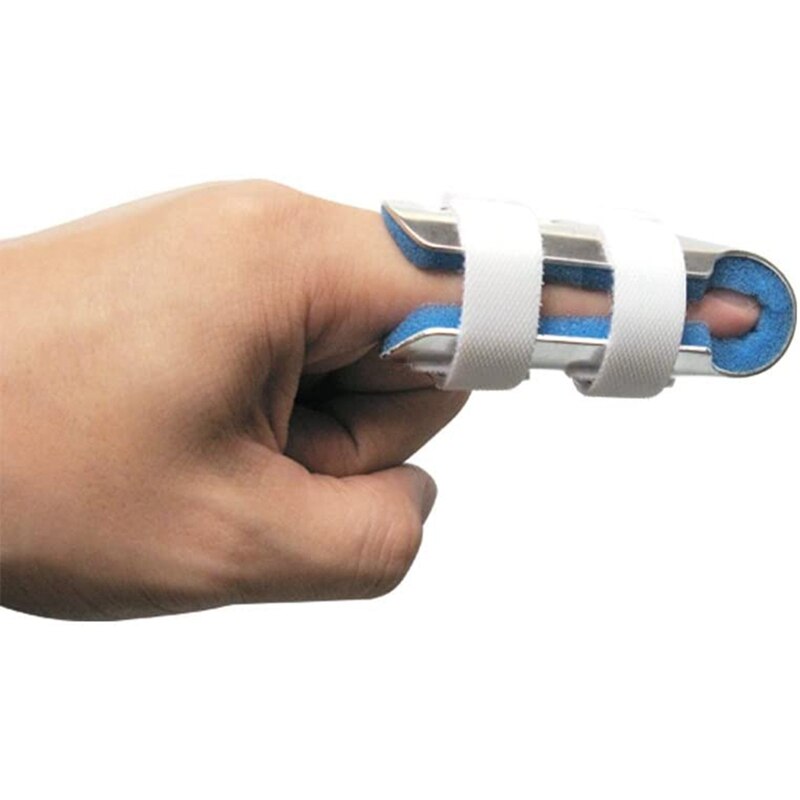 Finger Splints Made for Finger Suffering Pain Sprains Strains Interior Loop Straps and Protective Ventilation Holes