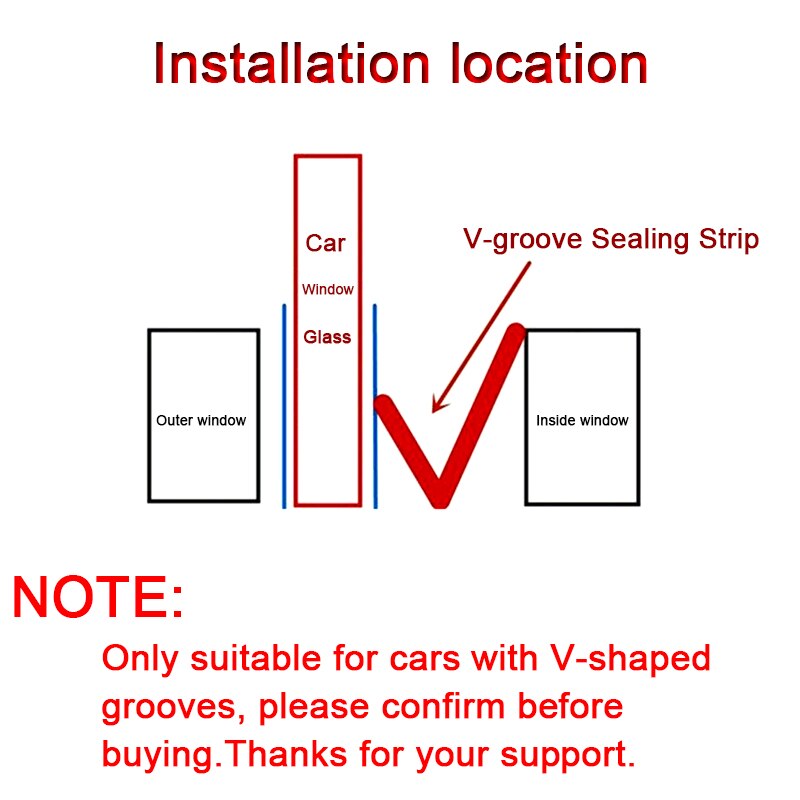 1 Meter Auto Gummi Streifen Fenster Glas Rand Dicht Streifen Auto Kleber Für Windschutzscheibe Gummi Schutz Lärm Streifen Auto Zubehör