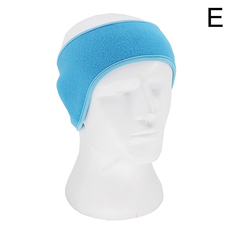 Warm Earmuffs Unisex Women Men Fleece Ear Warmer Winter Head Band Ski Ear Muff Headband Hair Band Ear Warmers: E