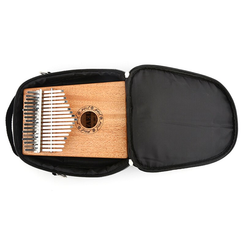 17 / 10 Key Universele Opslag Schouder Draagbare Tas Duim Piano Kalimba Mbira Soft Case Oxford Doek Binnenkant Katoen
