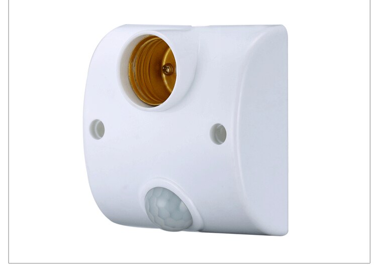 Menselijk lichaam inductie e27 houder met automatische body infrarood ir sensor pir motion detector verstelbare tijd & gevoeligheid