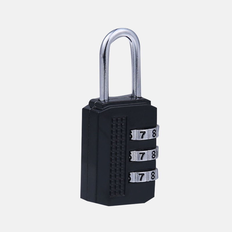 Candado de combinación de 4 dígitos para gimnasio al aire libre, candado de seguridad resistente a la intemperie, 80x43x14mm, color negro: 8