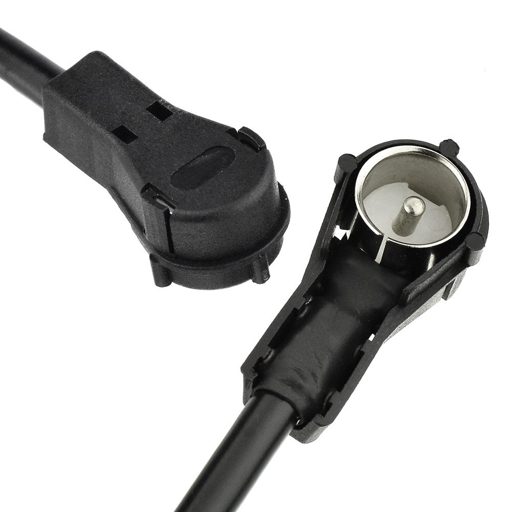 Superbat Car Radio Aerial Antenna Coaxial 20cm Cable Adapter/Converter/Connector Lead DIN 41585 Socket to ISO Male