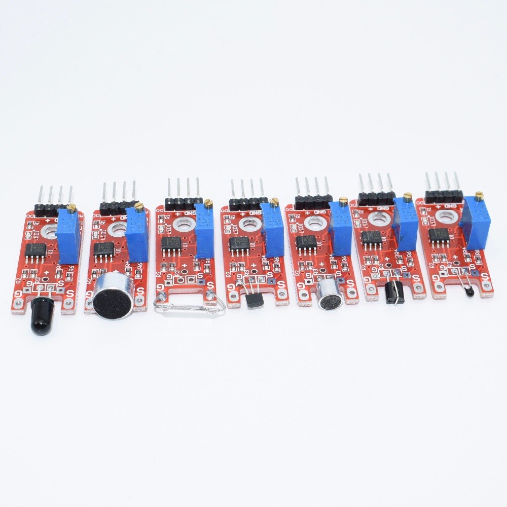Sensor kit 37 in 1 Sensor Kit /RRGB/joystick/photosensitive/Sound Detection/Obstacle avoidance/buzzer