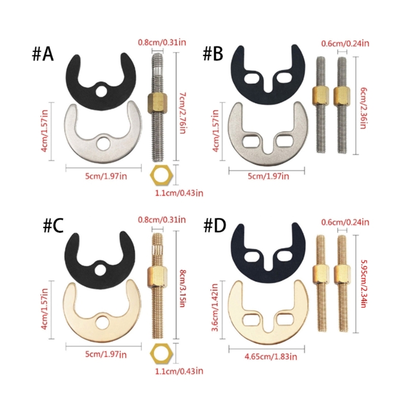 Faucet Mounting Nut and Washer Faucet Lock Mounting Fittings Fixing Tool for Kitchen Basin Tap Easy to Install