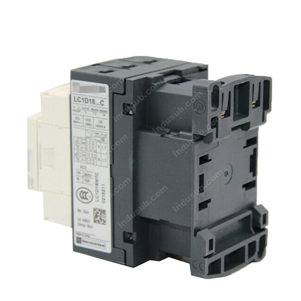 100% Original Schneider LC1D18M7C Motor Control 220VAC Contactor 18A LC1-D18M7C LC1D Standard TeSys One Year Warranty