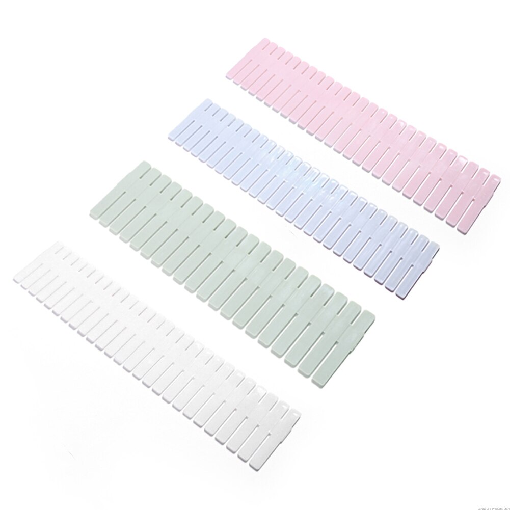 8 stuks plastic diy rooster lade verstelbare scheidingswand huishoudelijke benodigdheden opbergorganizer ruimtebesparend gereedschap