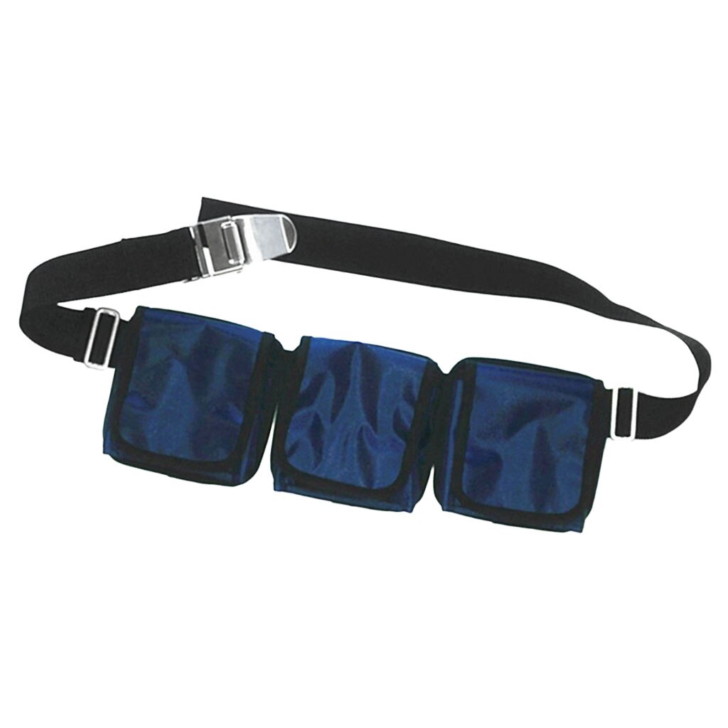 Detachable Durable Heavy Duty Scuba Diving Weight Belt Dive Equipment: 3 Pocket