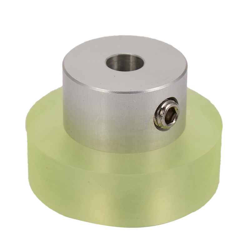 Roue de mesure pour codeur rotatif, 2 pièces, 100Mm, en aluminium et polyuréthane,