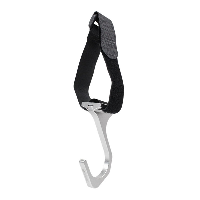 Gancio volante universale JDM da appendere con gancio a sgancio rapido regolabile: Argento