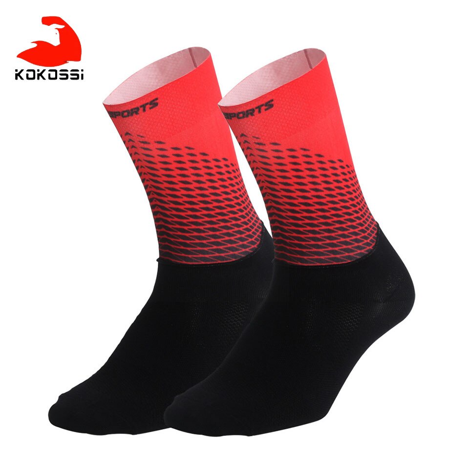 Fitness oddychająca miękka alpinizm turystyka Outdoor Sport skarpety rowerowe Walking piłka nożna koszykówka bieganie profesjonalne skarpetki: 02 / L Size 39-46
