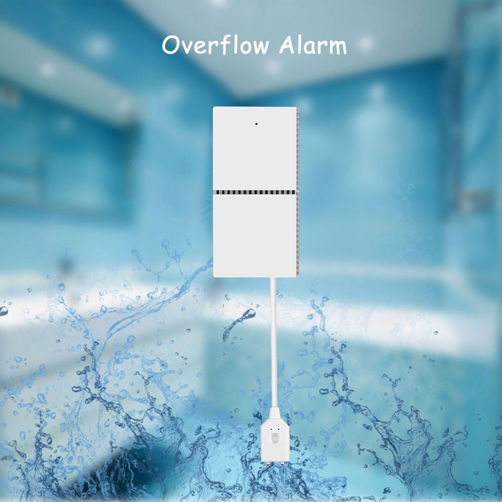 Smart Life ONENUO WiFi Tuya Sensore Di Perde D'acqua Rilevatore Di Perde Sensore Allagamento Smart Life ONENUO WiFi Tuya Sensore Di Perde D'acqua Rilevatore Di Perde Sensore Allagamento