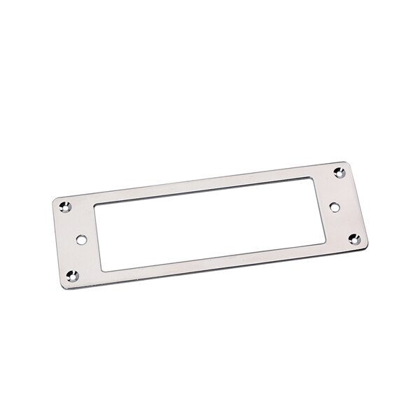 1 Uds. Guitarra eléctrica de Metal plateado Humbucker Pickup marco con anillos de montaje