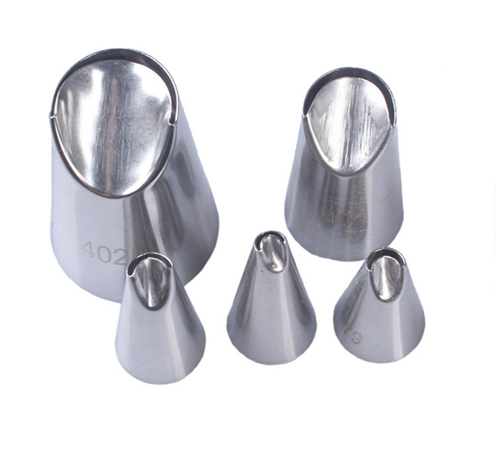 5 Stk/set Chrysant Nozzle Icing Piping Pastry Nozzles Tip Keuken Gadget Bakken Accessoires Maken Cake Decoratie Tool
