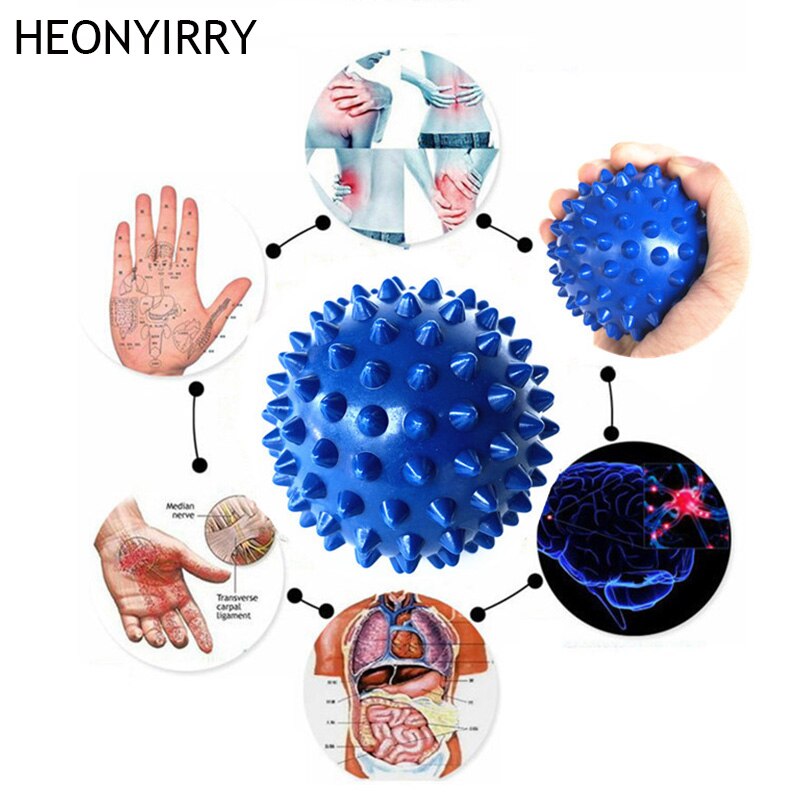 LED Muscle Power Ball Wrist Ball Trainer Relax Gyroscope PowerBall Gyro Arm Exerciser Strengthener Fitness Equipments: Sky Blue
