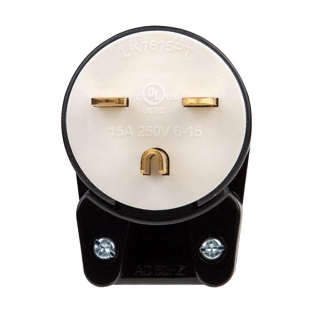 LK7615P 15-Amp 250 Vac Male Plug For Generator Cor... – Grandado
