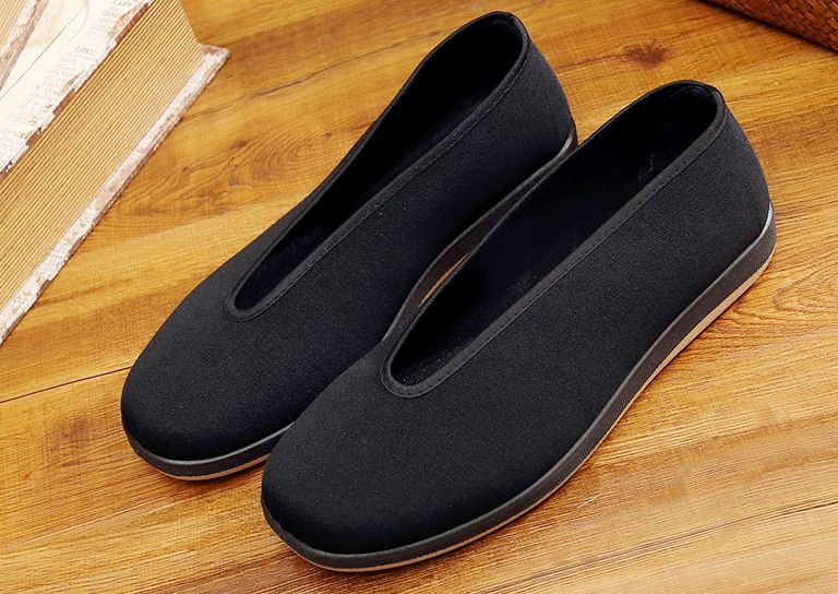 Shaolin Monniken Kungfu Wushu Schoenen Zen Lay Tai Chi Taiji Qigong Sneakers Zwart