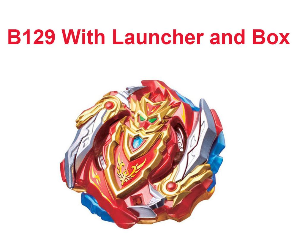 L&#39;ultimo Beyblade d&#39;oro Burst GT B140 B144 B145 con scatola Metal Fusion God Spin Top Toy Boy Gift: b129with box