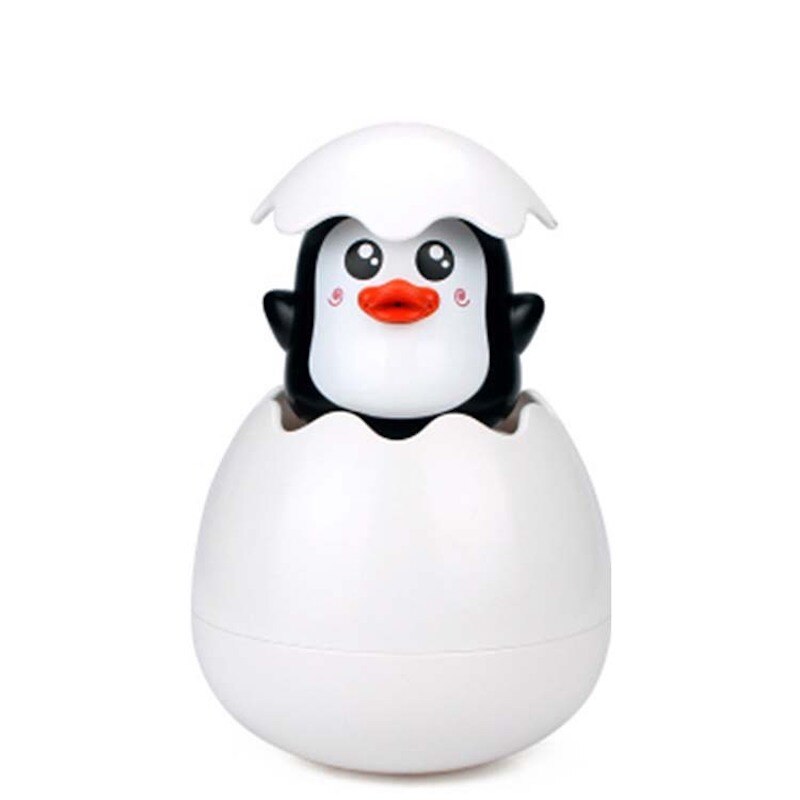 Babybadje Speelgoed Leuke Pinguïn Eieren Spray Water Peuters Bad Douche Sprinkler Badkamer Zwemmen Speelgoed Voor Kinderen Cadeaus Voor Kinderen: Penguin