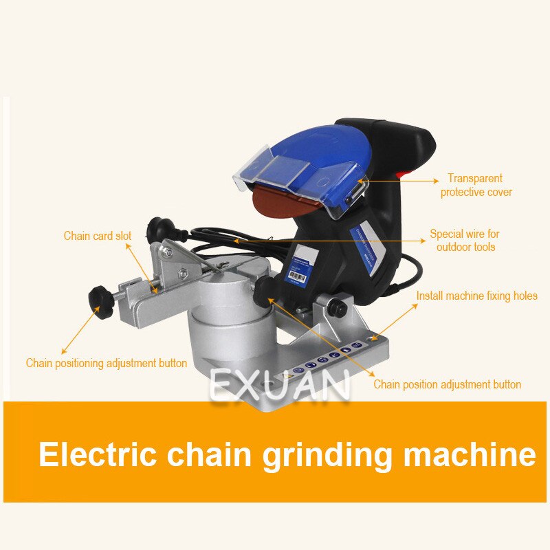 lightweight and fast electric chain grinder multi-angle chain grinder grinding teeth 220V