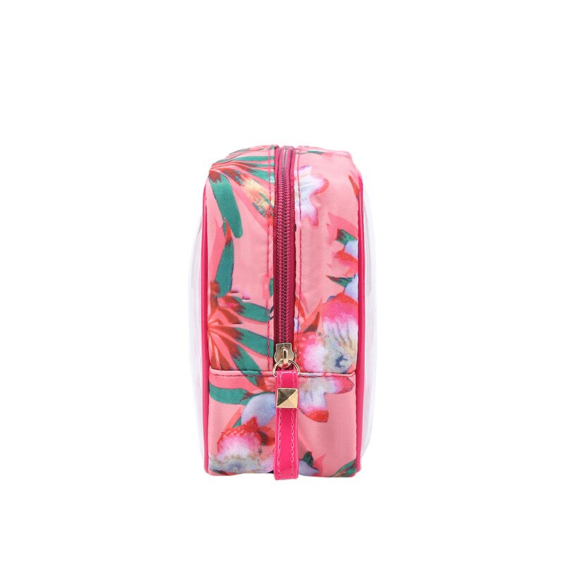Women Bag Letter Pvc Cosmetic Bag Three-Piece Outdoor Travel Waterproof Wash Bag Transparent Bag