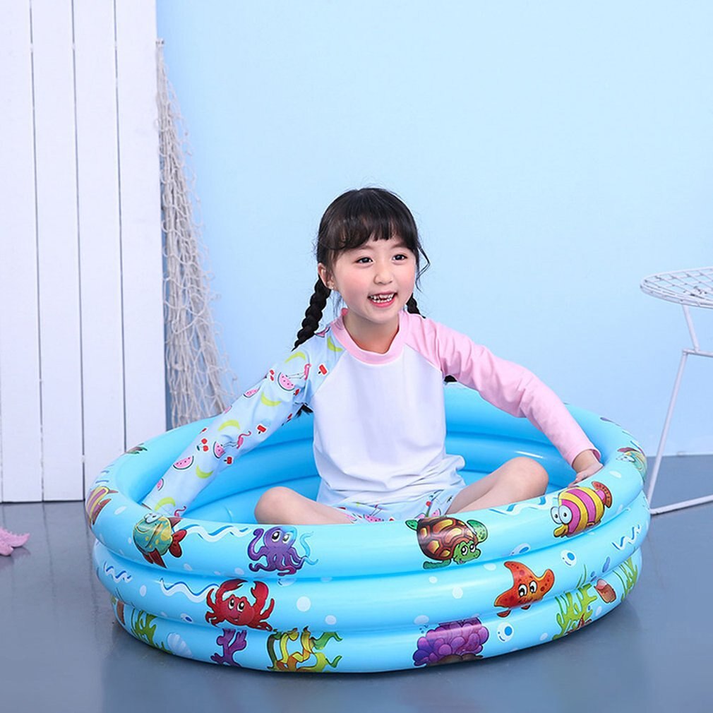 Children's inflatable pool baby swimming pool splashing fishing pool ocean ball pool round inflatable swimming pool