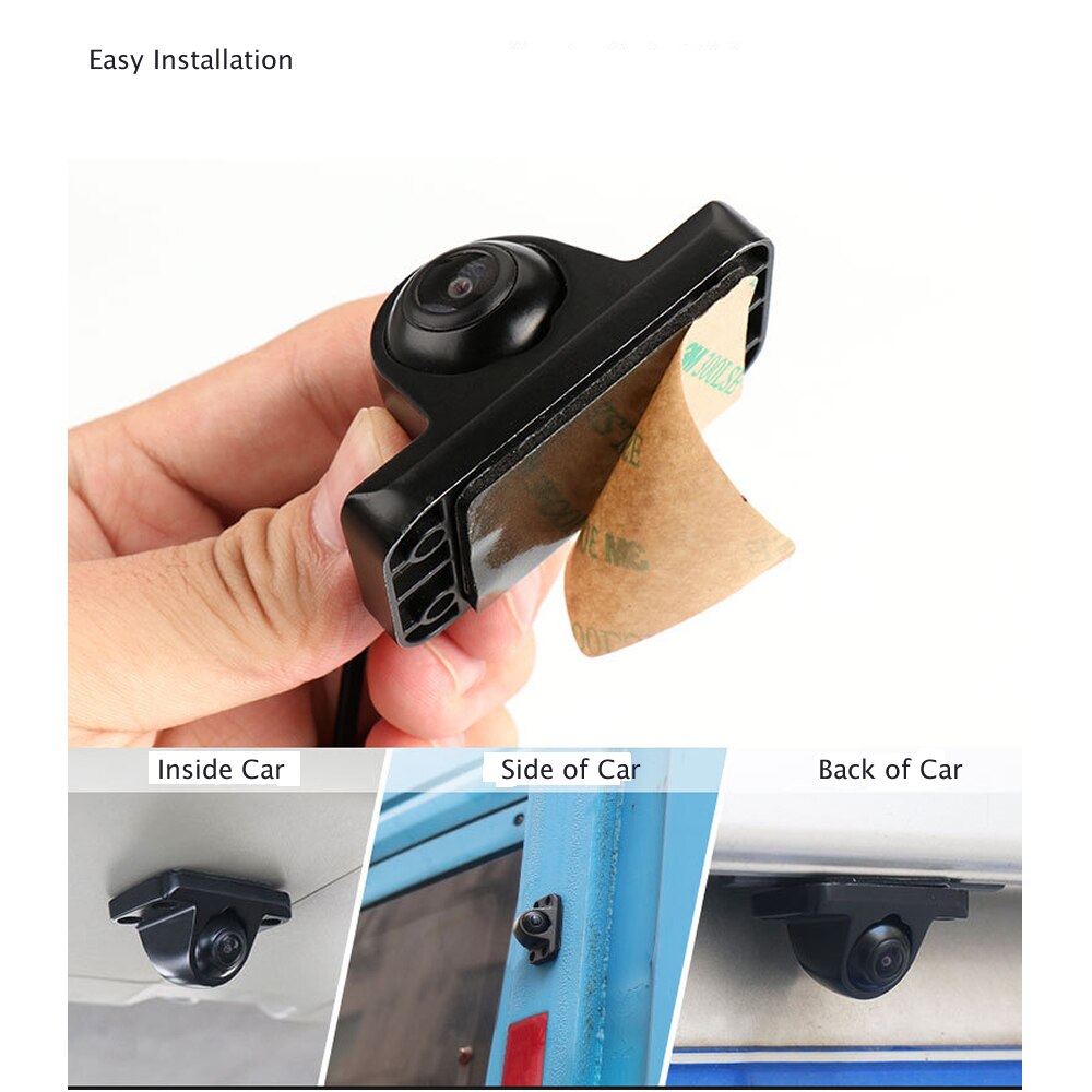 1080P NTSC 150° Ultra-Large Viewing Angle Backup Side Front Camera Waterproof for Truck Bus Van RV