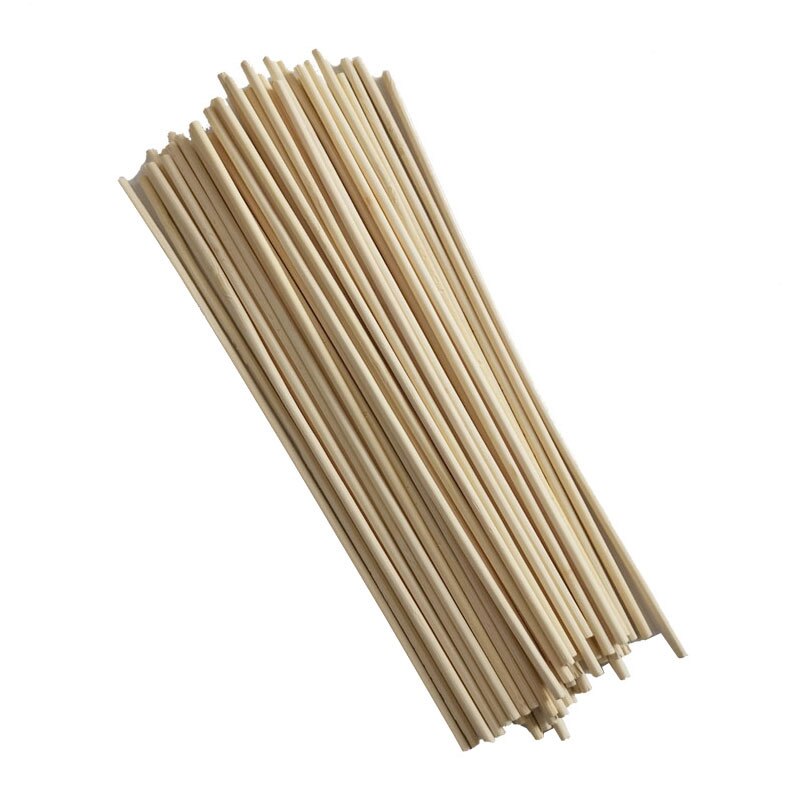 50Pcs Individuele Sticks Bamboe Plant Bloem Stick Cane Tuinieren 30Cm Tall