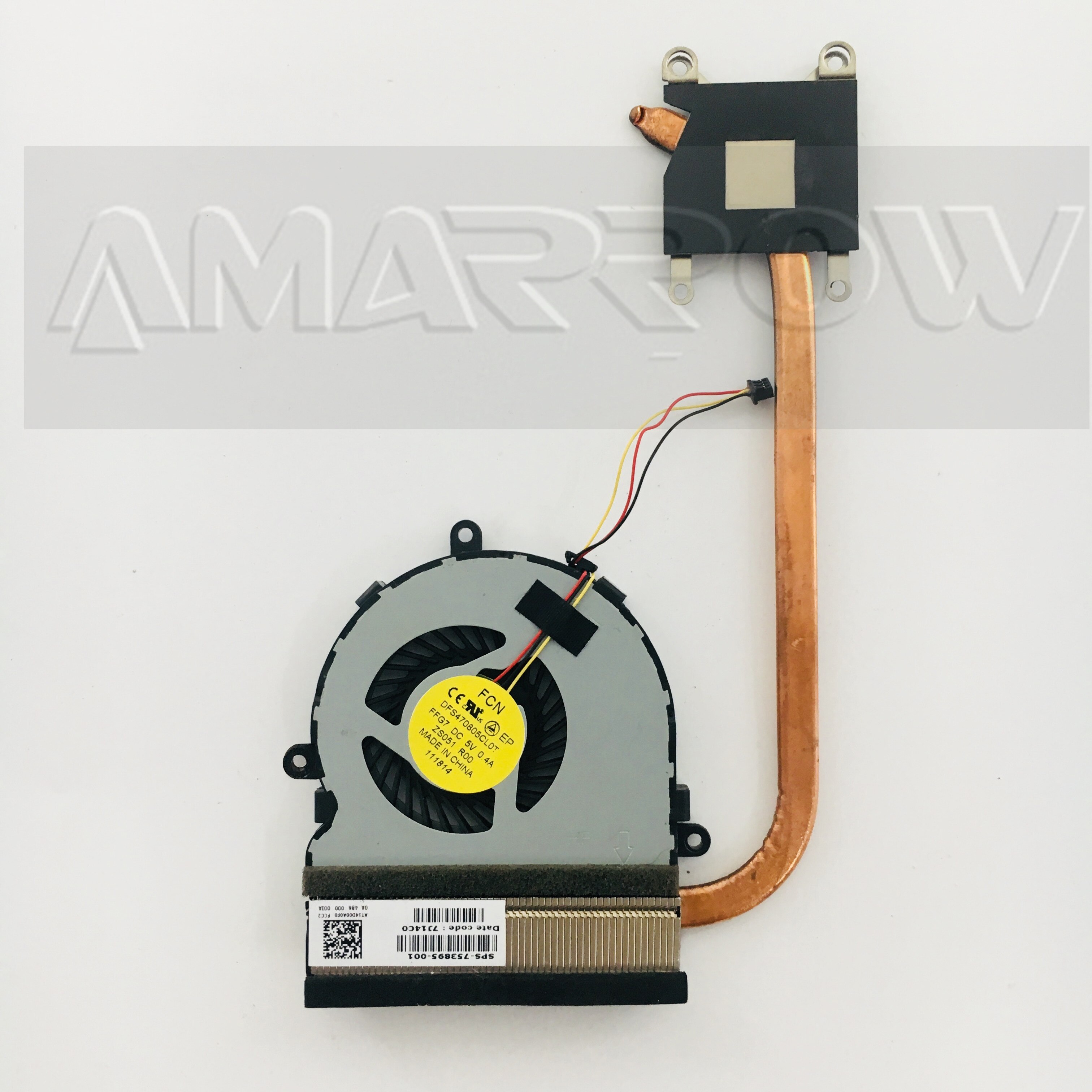 Original laptop kühlkörper lüfter cpu kühler Für H... – Vicedeal