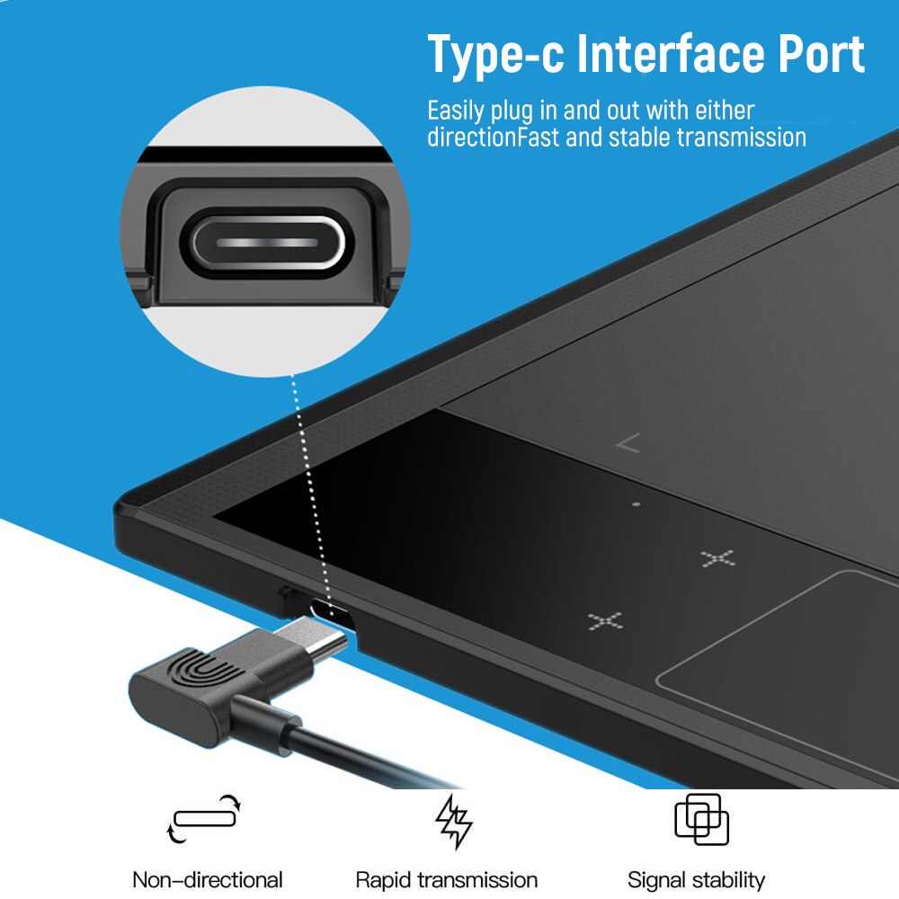 VEIKK A30 Digital Tablet Graphics Drawing Tablet &quot;10x6&#39;&#39; Painting Pad 8192 Level Graphic Tablet with battery-free Pen