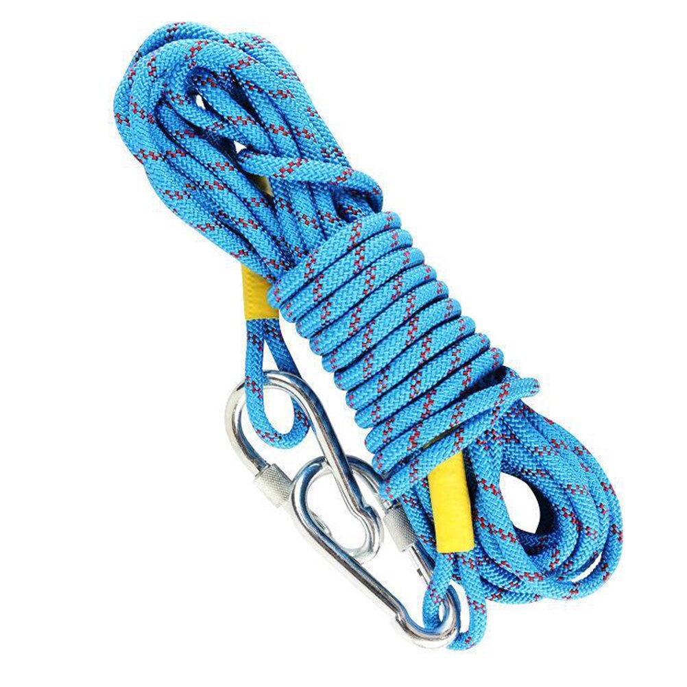 draussen Klettern Seil 2 Meter Klettern Seil Flucht Seil Sicherheit Seil Feuer Rettungs Fallschirm Seil (Gelegentliche Farbe)